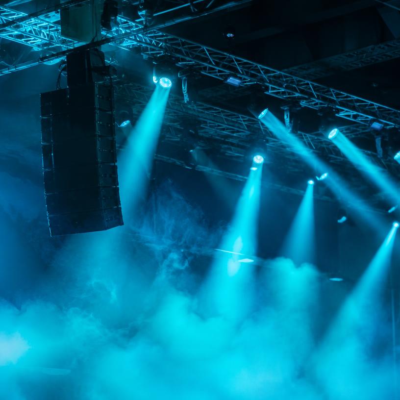 Representative stage lighting placeholder